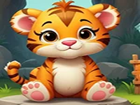 Play Baby Tiger Rescue - Free Online Escape Game