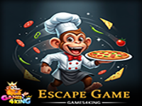 Play Magical Monkey Pizza Chef Escape - Free Online Escape Game
