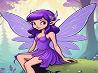 Play Magical Purple Fairy Rescue - Free Online Escape Game