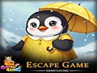 Play Raindrop Penguin Rescue - Free Online Escape Game