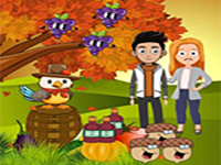 Play Pair Fled Thanksgiving Land - Free Online Escape Game