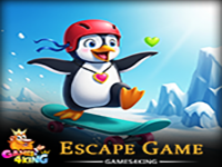 Play Happy Skater Penguin Escape - Free Online Escape Game