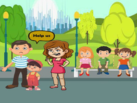 Play Parents Searching Gold Chain - Free Online Escape Game