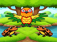 Play Parrot Reach Out The Hut - Free Online Escape Game