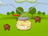 Play Save The White Rat - Free Online Escape Game