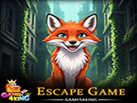 Play Peaceful Sitting Fox Escape - Free Online Escape Game