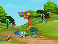 Play Recover The Wounded Peacock - Free Online Escape Game