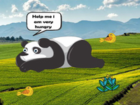 Play Feed The Starving Panda - Free Online Escape Game