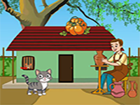 Play Feline Saves The Buddy - Free Online Escape Game