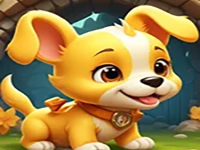 Play Yellow Puppy Rescue - Free Online Escape Game