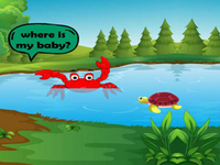 Play Help Innocent Crab Mom - Free Online Escape Game