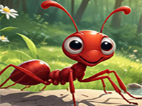 Play Merry Red Ant Rescue - Free Online Escape Game
