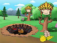 Play Rescue The Fallen Turkey - Free Online Escape Game