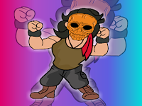 Play Rescue The Mask Fighter From Tree House - Free Online Escape Game