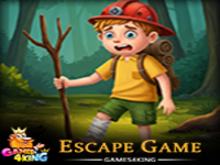 Play Rescue Wounded Youngster - Free Online Escape Game