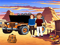 Play Desert Trapped Couple Escape - Free Online Escape Game