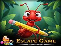 Play Lettering Red Ant Escape - Free Online Escape Game