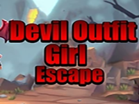 Devil Outfit Girl Escape