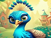 Play Cheerful Peacock Escape - Free Online Escape Game