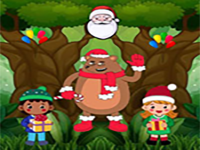 Play Children Escaped Christmas Jungle - Free Online Escape Game
