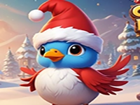 Christmas Hat Bird Rescue