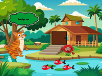 Play Liberate The Baby Cat - Free Online Escape Game
