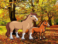 Play Aid Naive Horse Mom - Free Online Escape Game