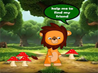 Play Find The Lion Friend - Free Online Escape Game