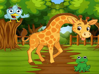 Play Giraffe Seeks Her Lost Baby - Free Online Escape Game