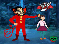 Play Girl Escaped Dangerous Vampire - Free Online Escape Game