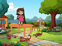 Play Girl Escaped Scorpions Surroundings - Free Online Escape Game