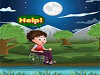 Play Disabled Boy Escaped Forest - Free Online Escape Game