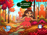 Play Discover Peacock Fairy Feather - Free Online Escape Game