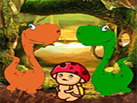 Play Discover The Dino Friend - Free Online Escape Game
