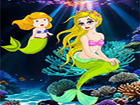 Play Little Mermaid Mom Escape - Free Online Escape Game