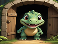 Play Smiling Baby Dino Rescue - Free Online Escape Game