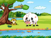 Play Locate The Cow Calf - Free Online Escape Game
