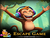 Play Rockstar Monkey Escape - Free Online Escape Game