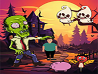 Play John Escaped Dangerous Zombie - Free Online Escape Game