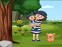 Play Mom Reach Little Girl - Free Online Escape Game