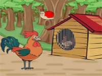 Play Rooster Release Trapped Hen - Free Online Escape Game