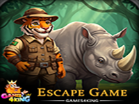 Play Forest Tiger And Rhino Rescue - Free Online Escape Game