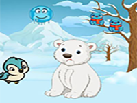 Play Nourish The Hungry Polar Bear - Free Online Escape Game