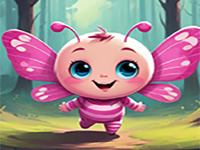Play Lovely Butterfly Rescue - Free Online Escape Game