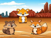 Play Squirrels Reach Carrot Farm - Free Online Escape Game