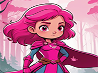 Play Brave Pink Hero Girl Rescue - Free Online Escape Game