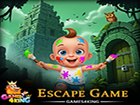 Play Creative Painting Baby Escape - Free Online Escape Game