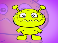 Play Green Funny Alien Escape - Free Online Escape Game