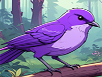 Play Pretty Violet Bird Rescue - Free Online Escape Game