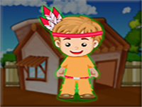 Play Tribe Boy Rescue From House - Free Online Escape Game
